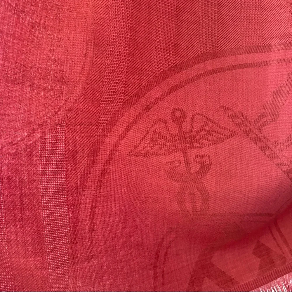 Hermes NWT scarf/ETOLE NEW LIBRIS STOLE CONFETTIS D'EX-LIBRIS CS/POMMETTE - Picture 12 of 12